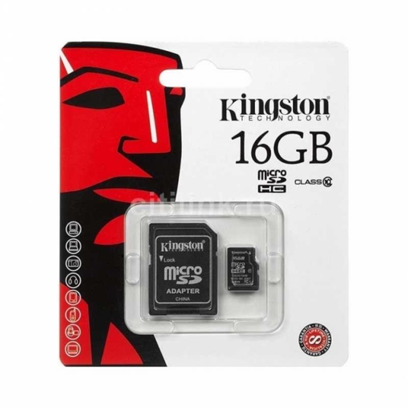 KINGSTON MICRO 16GB+ SD ADAPTER