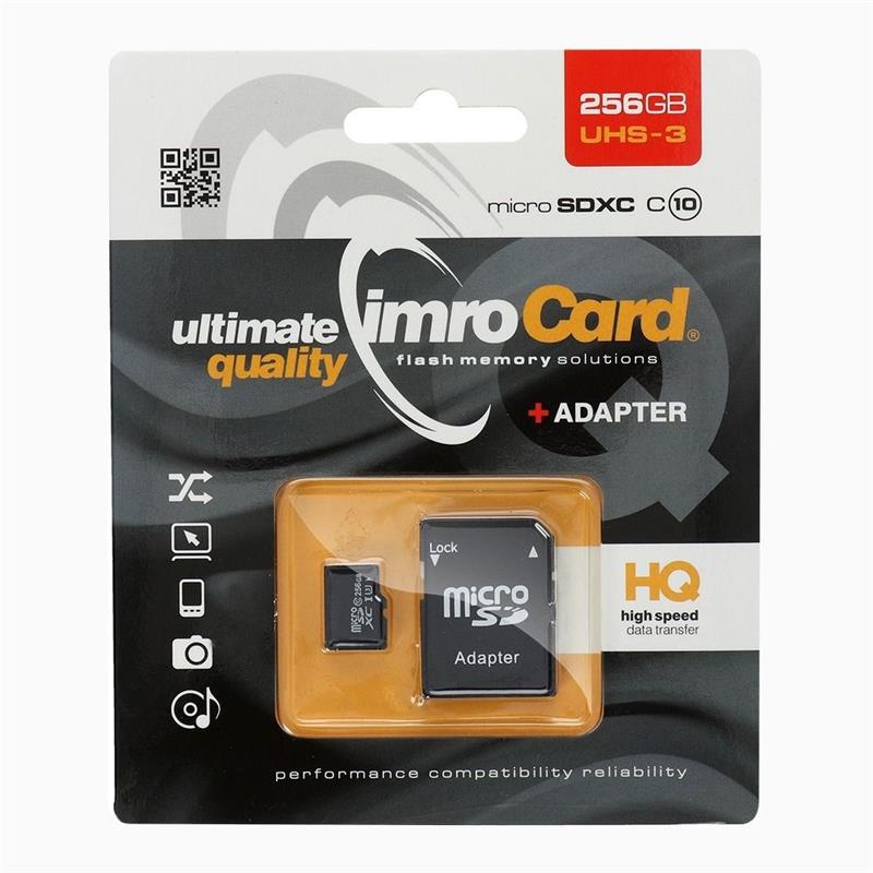 IMRO SPOMINSKA KARTICA MICRO SD 256GB