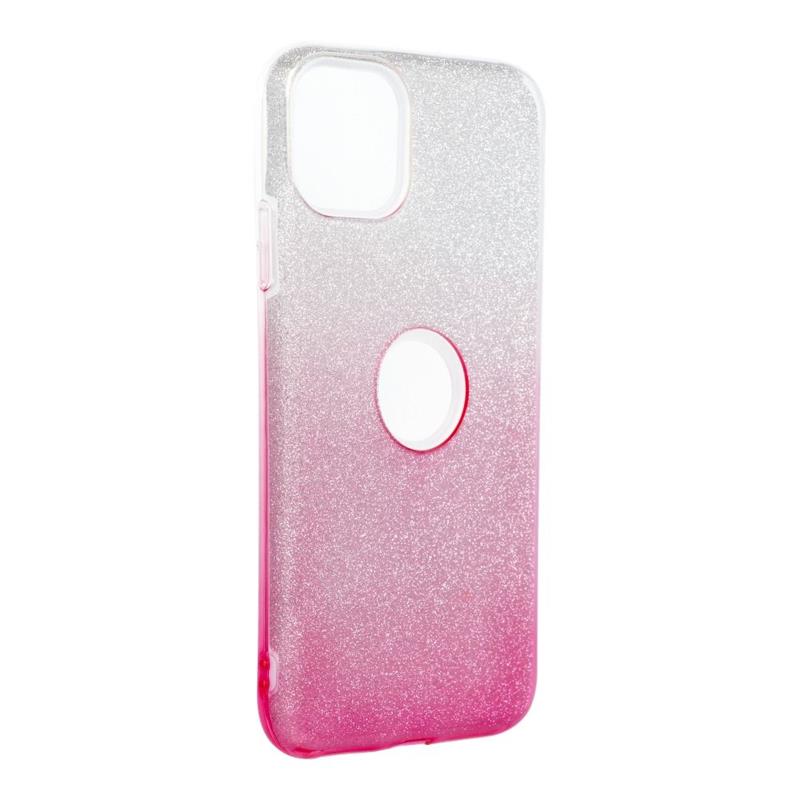 OVITEK SILIKON FORCELL SHINING IPHONE 12/12 PRO CLEAR-PINK