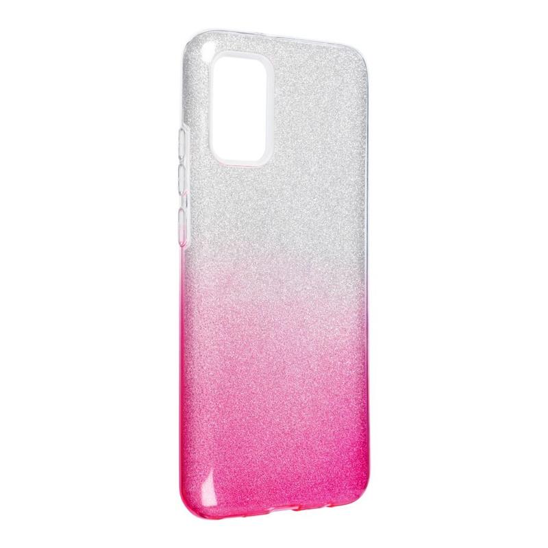OVITEK SILIKON FORCELL SHINING GALAXY A02S CLEAR-PINK