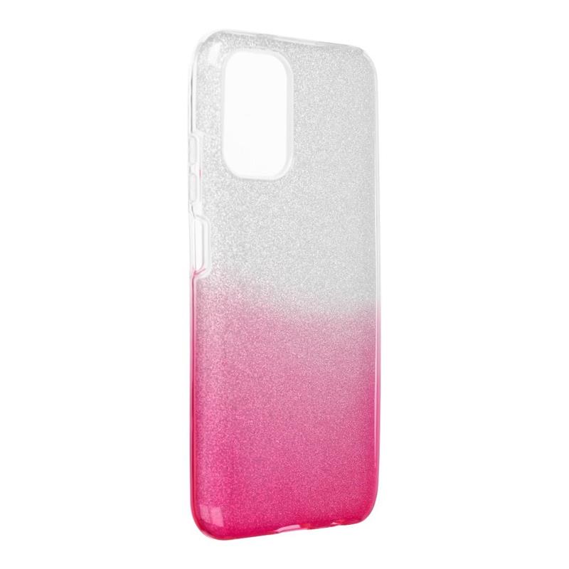 OVITEK SILIKON FORCELL SHINING GALAXY A52 5G / A52 / A52S 5G CLEAR-PINK