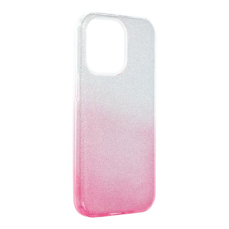 OVITEK SILIKON FORCELL SHINING IPHONE 13 PRO CLEAR-PINK