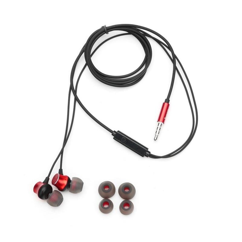 HOCO slušalke z mikrofonom M51 rdeče