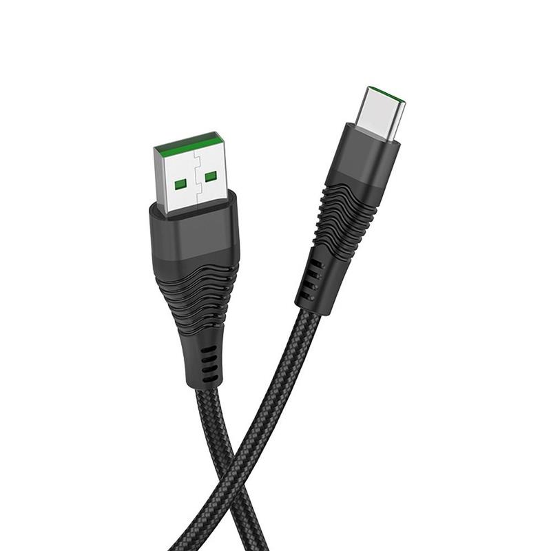 HOCO KABEL USB - Type C Flash 5A U53 1 meter black