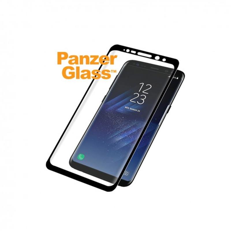 PANZERGLASS SAMSUNG S8 PLUS BLACK FRAME