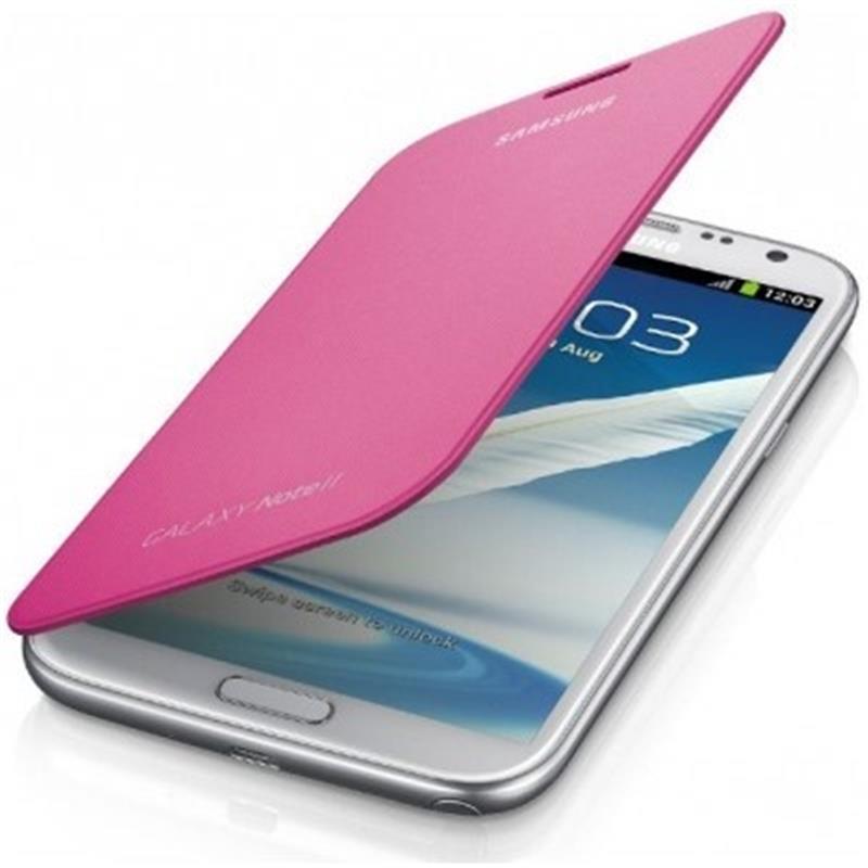 O.S.FLIP COVER  GALAXY NOTE II ROZA