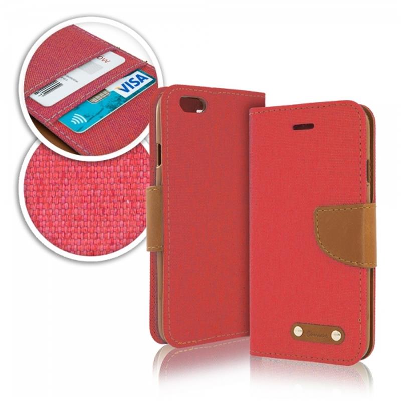 CANAVAS TORBICA ZA SAMSUNG S5 RED