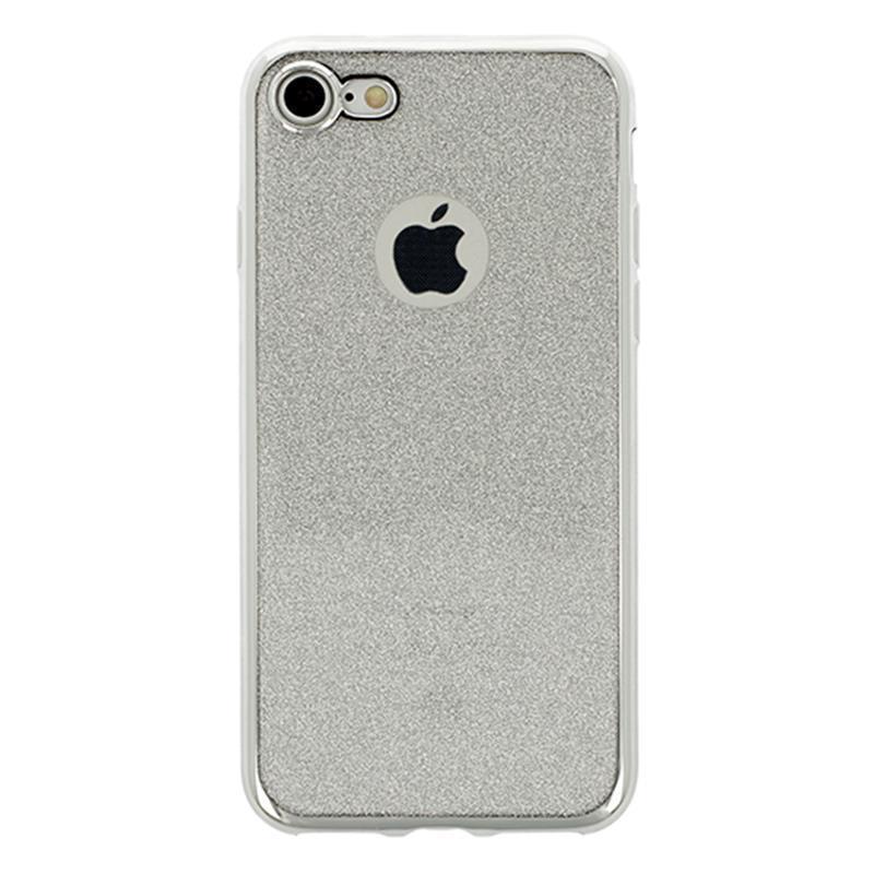 OVITEK SILIKON ELEKTRO GLITTER IPHONE 7/8/SE (2022, 2020) SILVER