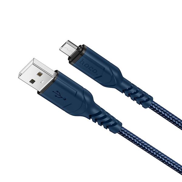 HOCO KABEL USB to Micro 2,4A VICTORY X59 1 metr blue