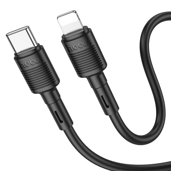 HOCO KABEL Type C to Lightning 8-pin Power Delivery PD20W Victory X83 1m black