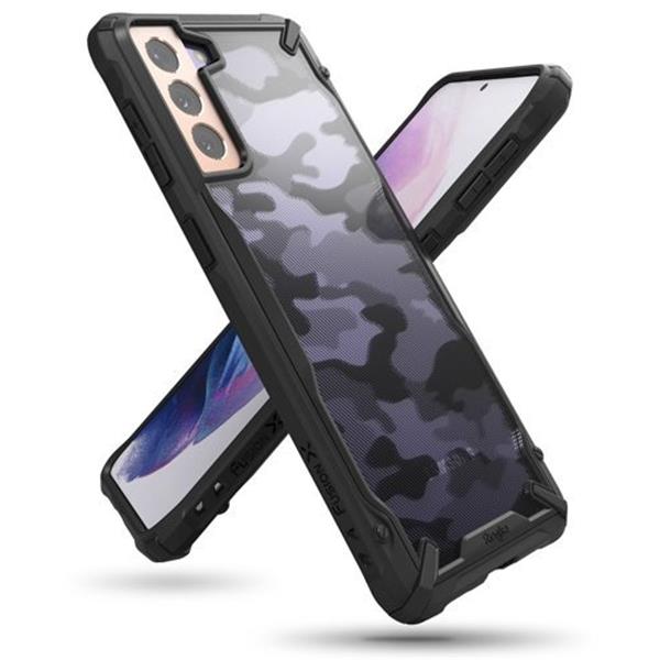 OVITEK RINGKE FUSION X GALAXY S21 PLUS 5G CAMO BLACK