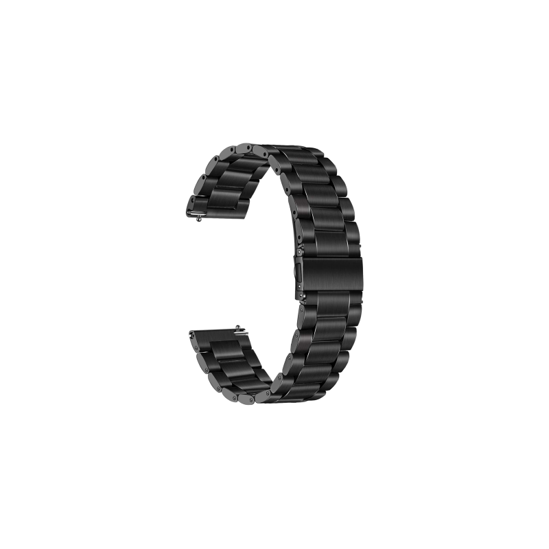 Kovinski pašček za uro (20mm) - Black