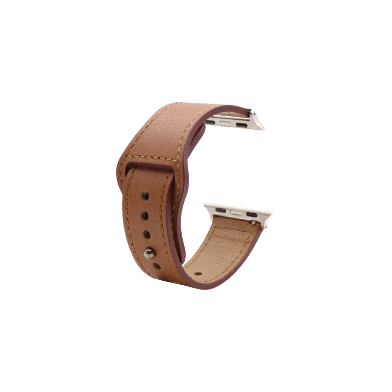 Usnjen pašček Style za Apple Watch (42/44/45 mm) - rjav