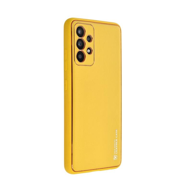 OVITEK SILIKON FORCELL USNJE GALAXY A23 5G YELLOW