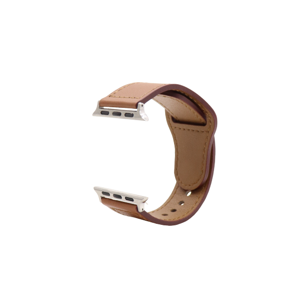 Usnjen pašček Style za Apple Watch (42/44/45 mm) - rjav